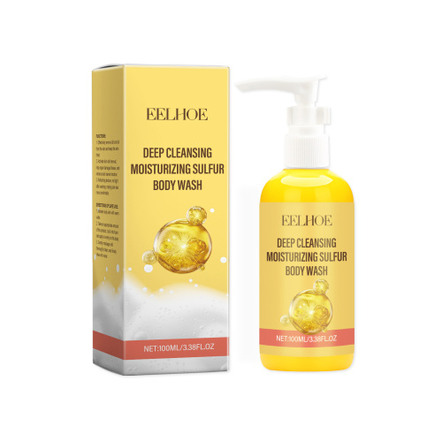 EELHOE 硫磺清洁沐浴露 身体皮肤保湿缓解干燥温和清洁清爽沐浴