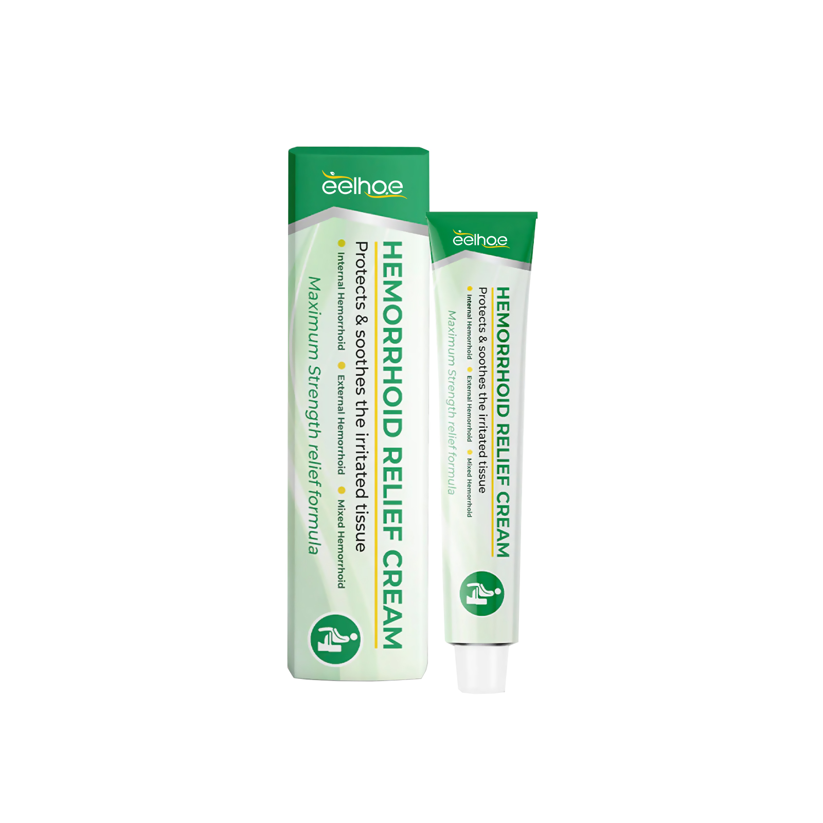 EELHOE Hemorrhoid Relief Cream, Repair Anal Flesh, Relieve Swelling Hemorrhoid Pain And Itching Anal Relief Cream