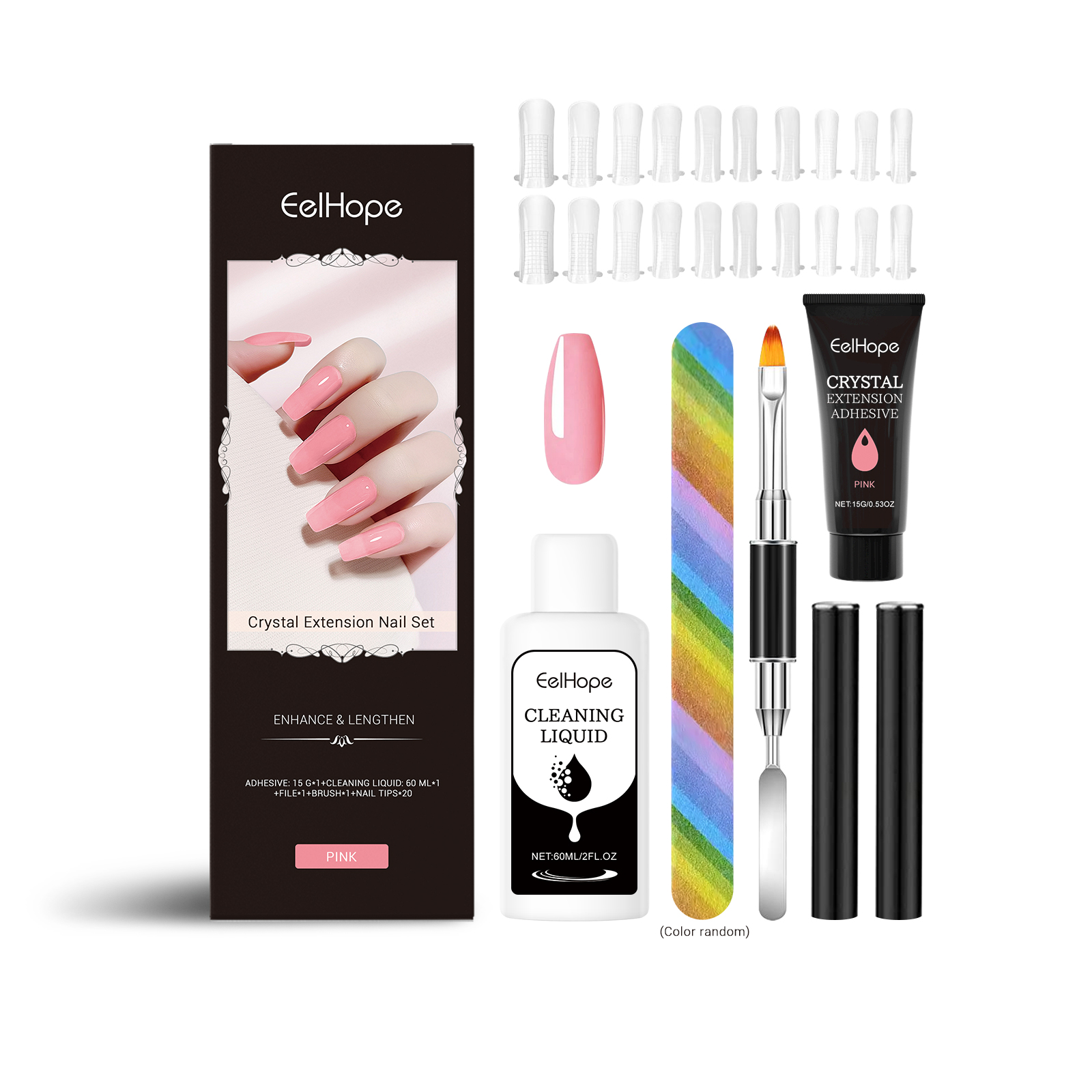 eelhope-crystal-extension-nail-set-nail-glue-simple-style-natural-three-dimensional-modeling-nail-tool-set