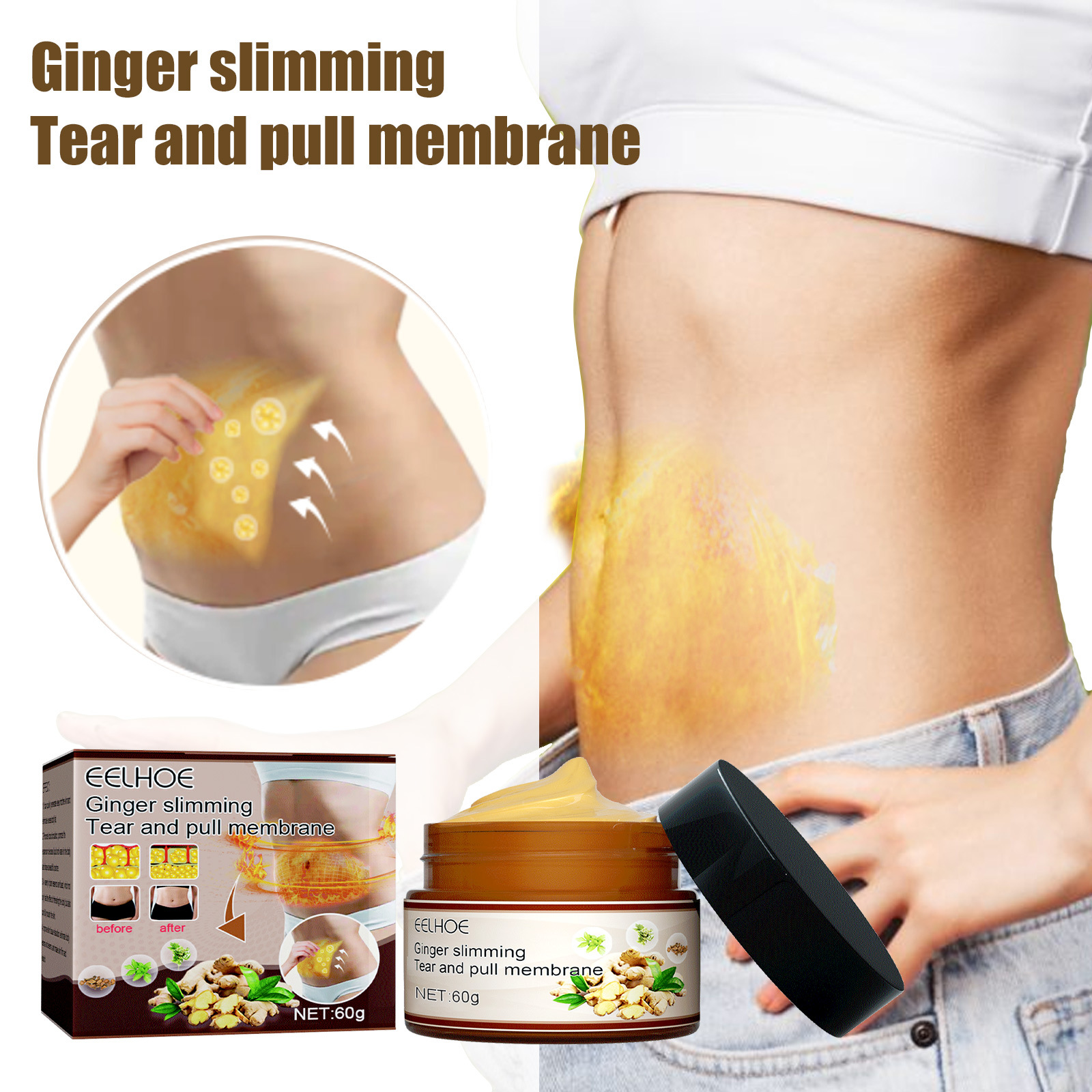 eelhoe-body-shaping-ginger-film-burning-beauty-body-fat-free-heat-mud-ginger-moxibustion-cold-and-fever-firming-thigh-love-handles
