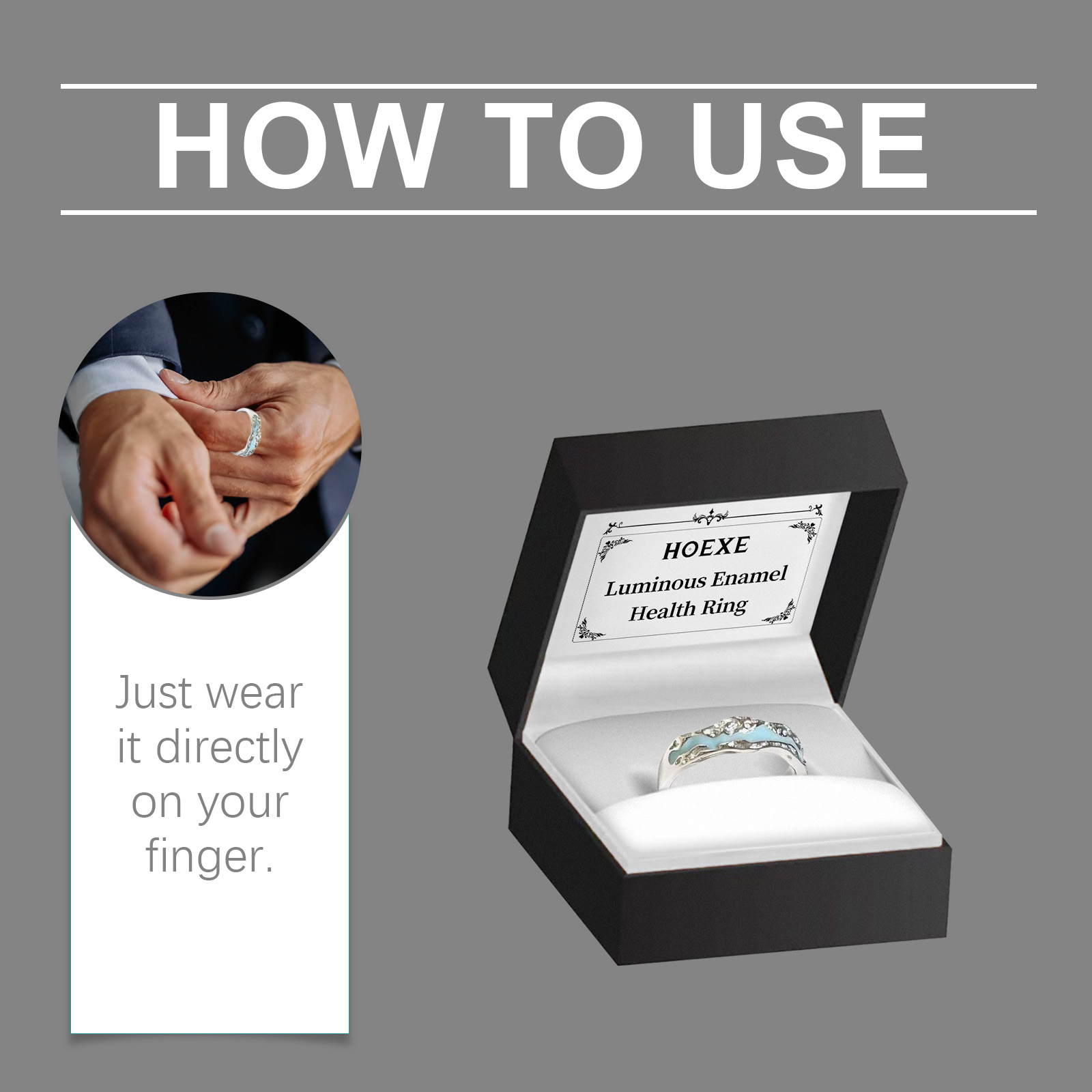 hoexe-glow-in-the-dark-enamel-ring-enhances-comfort-in-daily-life-pamper-the-body-sports-portable-ring