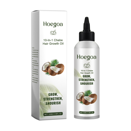 Hoegoa 椰子护发油 滋养秀发干枯毛躁柔顺光泽护发精油植物精华