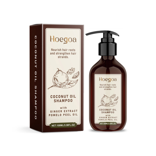 Hoegoa 椰子油洗发水 头皮清洁护理柔顺亮泽滋养头发毛囊洗发水