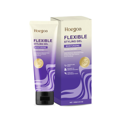 Hoegoa 卷发定型啫喱 头发保湿轻盈清爽卷发造型持久护理啫喱