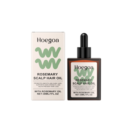 Hoegoa 迷迭香护发精油 温和配方滋润强韧秀发护发顺滑染烫护理