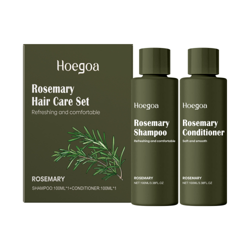 Hoegoa 迷迭香洗护套装 去屑控油洗发水留香滋润护发素清爽发质
