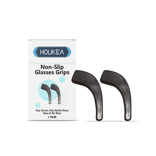 Houkea 眼镜防滑挂钩 塑胶运动防滑套耳勾耳挂稳定设计眼镜配件