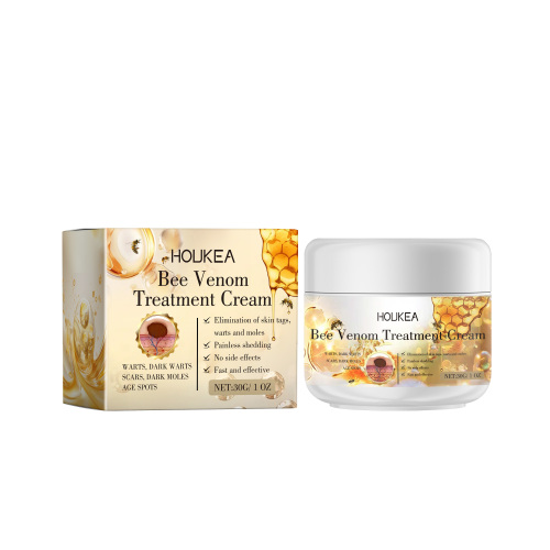 Houkea 蜂毒皮肤护理霜 温和清洁润滑肌肤去肉粒皮肤护理霜