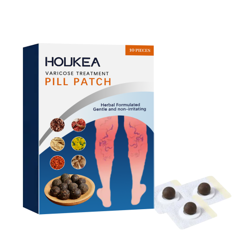 Houkea 腿部护理贴片 舒缓腿部不适缓解青筋凸起修护曲张护理贴
