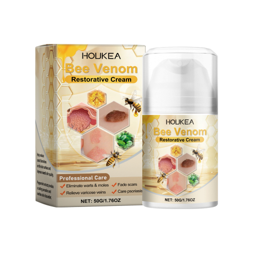 Houkea 蜂毒皮肤护理霜 温和清洁滋润肌肤日常滋养身体护理霜