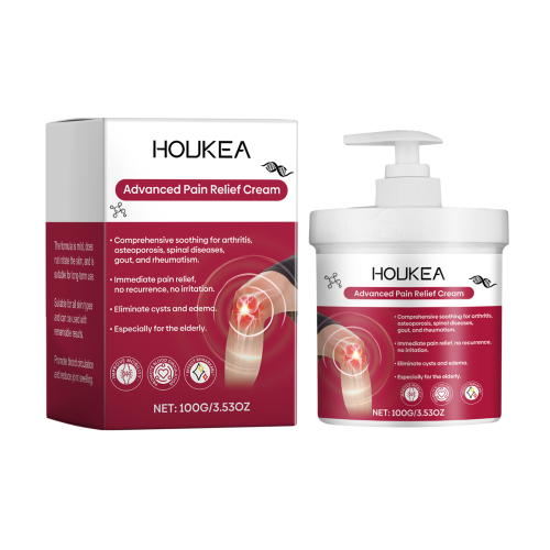 Houkea 关节护理霜 日常身体膝盖手肘不适温和护理按摩养护涂抹霜
