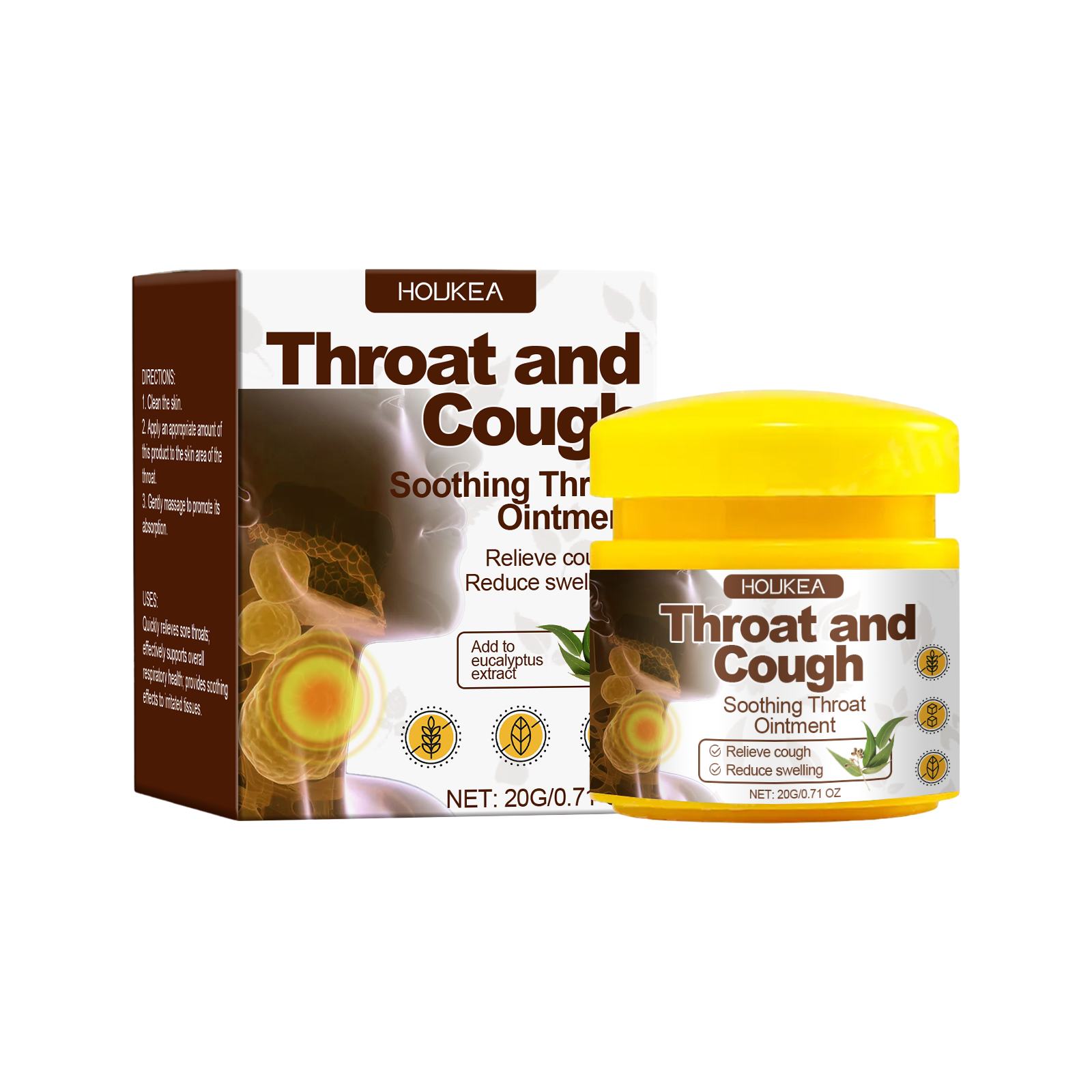 Gentle Body Balm with Natural Ingredients for Daily Massage and Therapy Routine