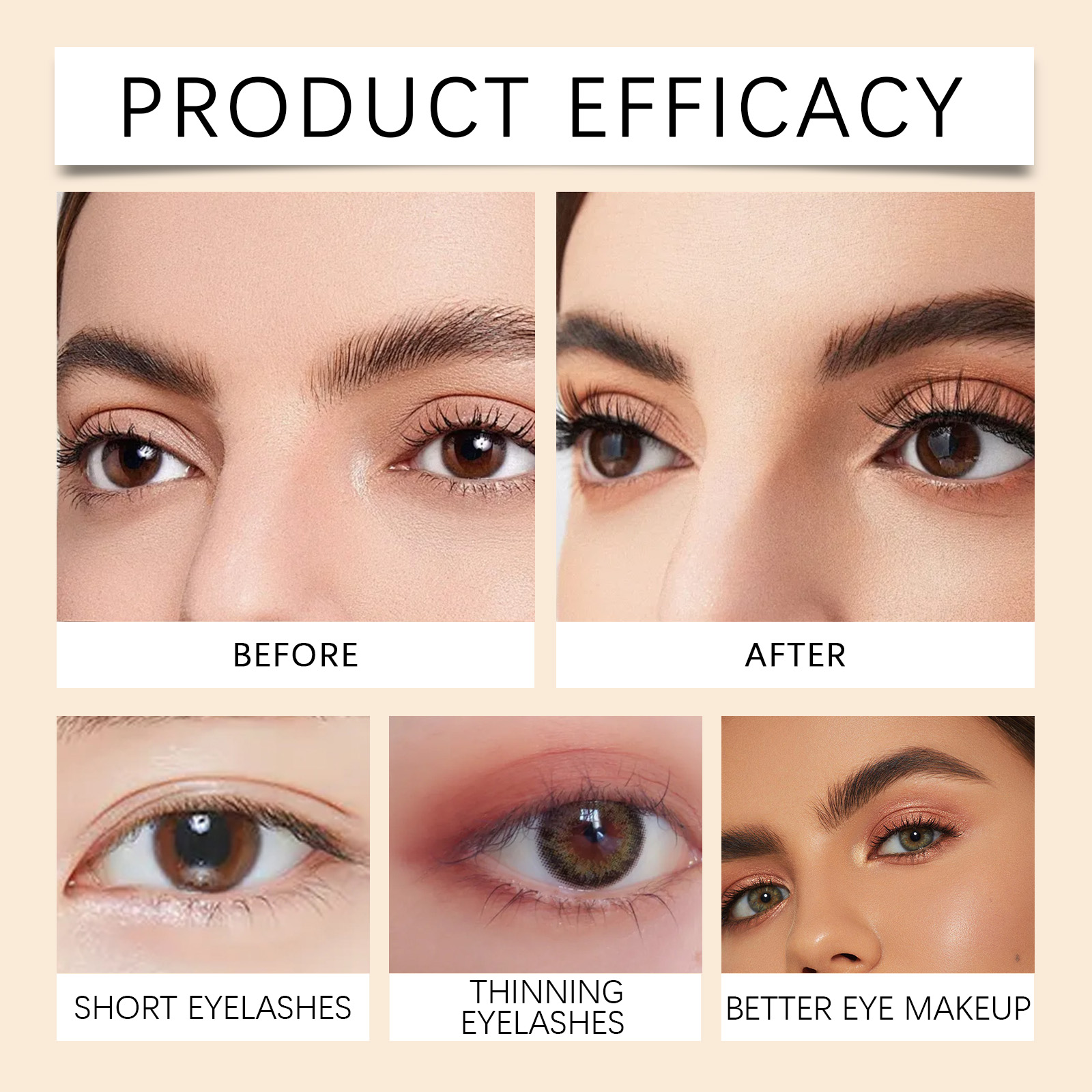 Hoygi Mascara For Longer Darker Lashes Moisturising Curling Mascara_voghion.com