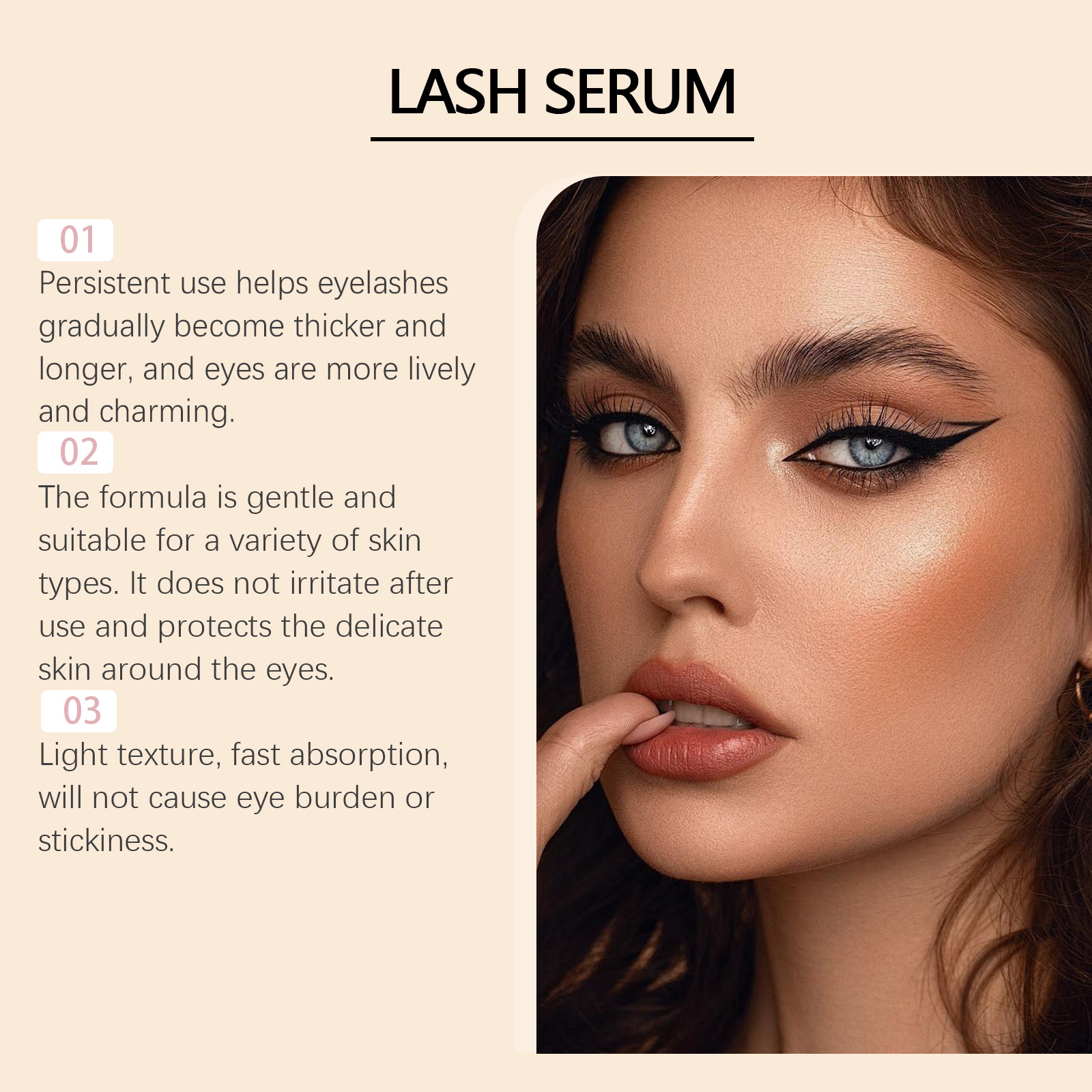Hoygi Mascara For Longer Darker Lashes Moisturising Curling Mascara_voghion.com