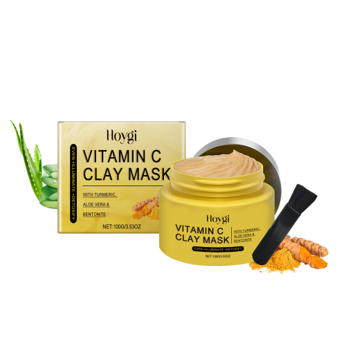 Hoygi 维生素C姜黄泥膜 温和改善暗沉深层清洁焕亮肤色补水面膜