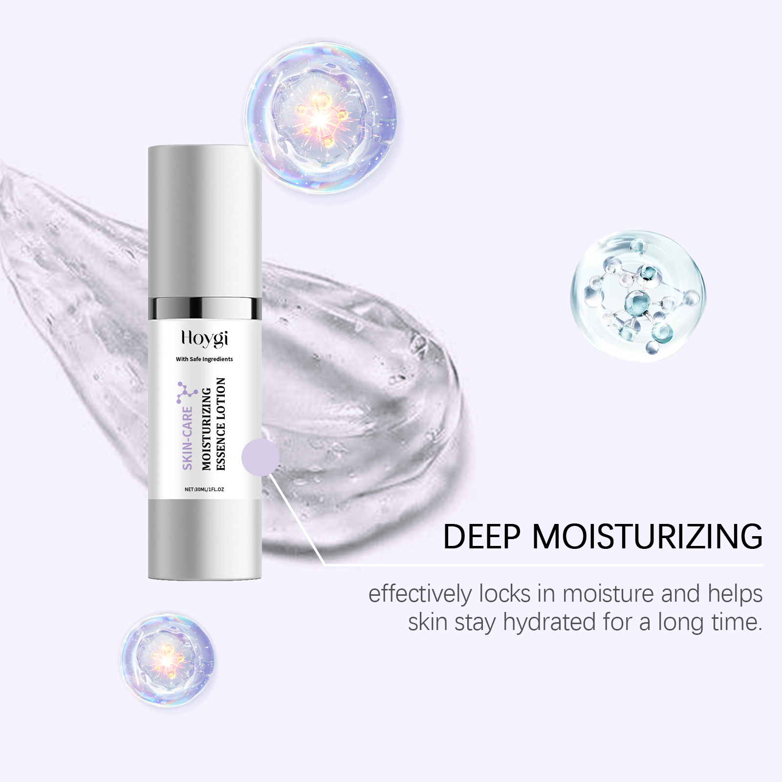 Hoygi Moisturizing Essence Moisturizing Improve Skin Facial Treatment To Reduce Fine Lines And Smooth Skin_voghion.com