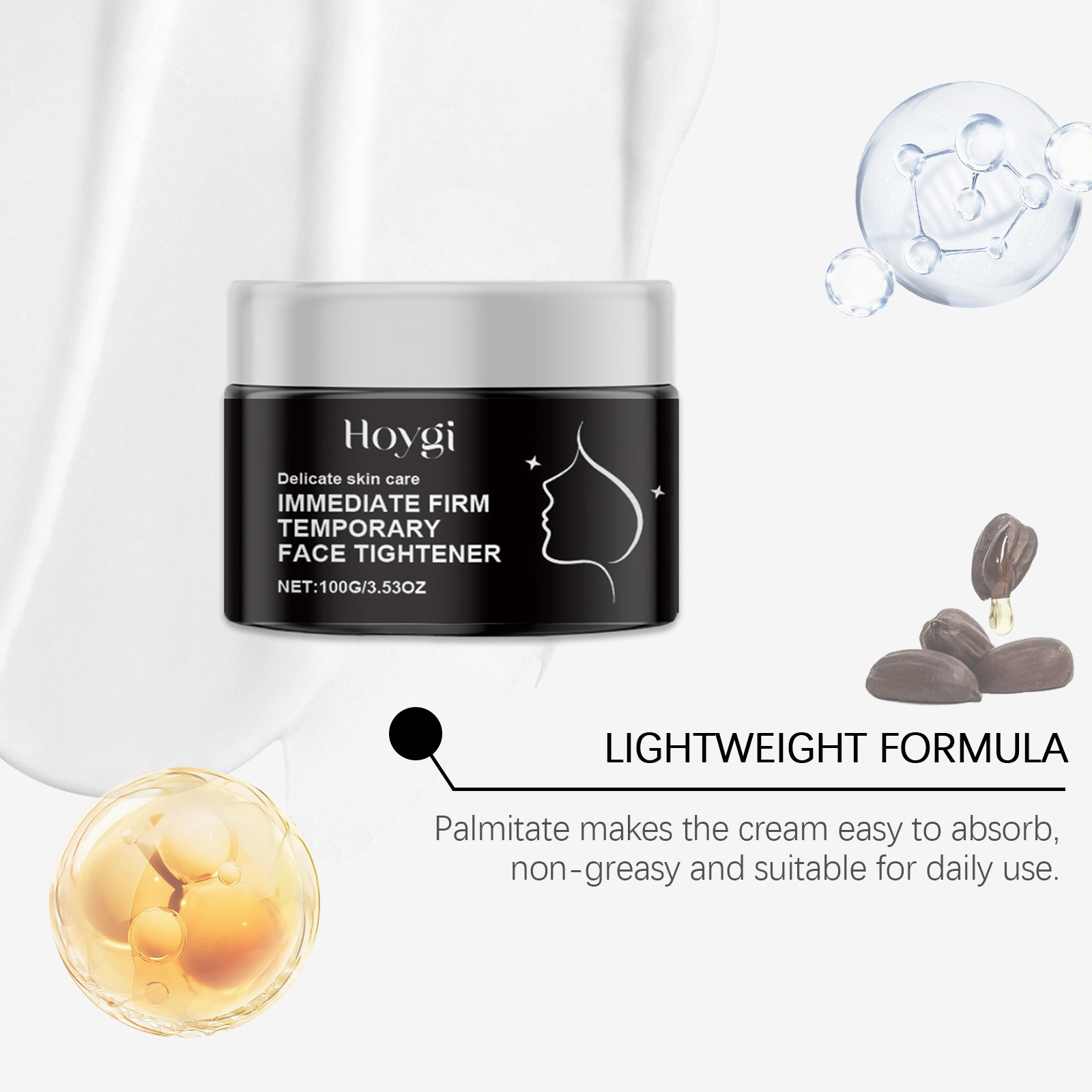 Hoygi Face Firming Cream Moisturizing Cream Gentle Nourishing Tender Skin Moisturizing Smooth Skin Facial Treatment_voghion.com