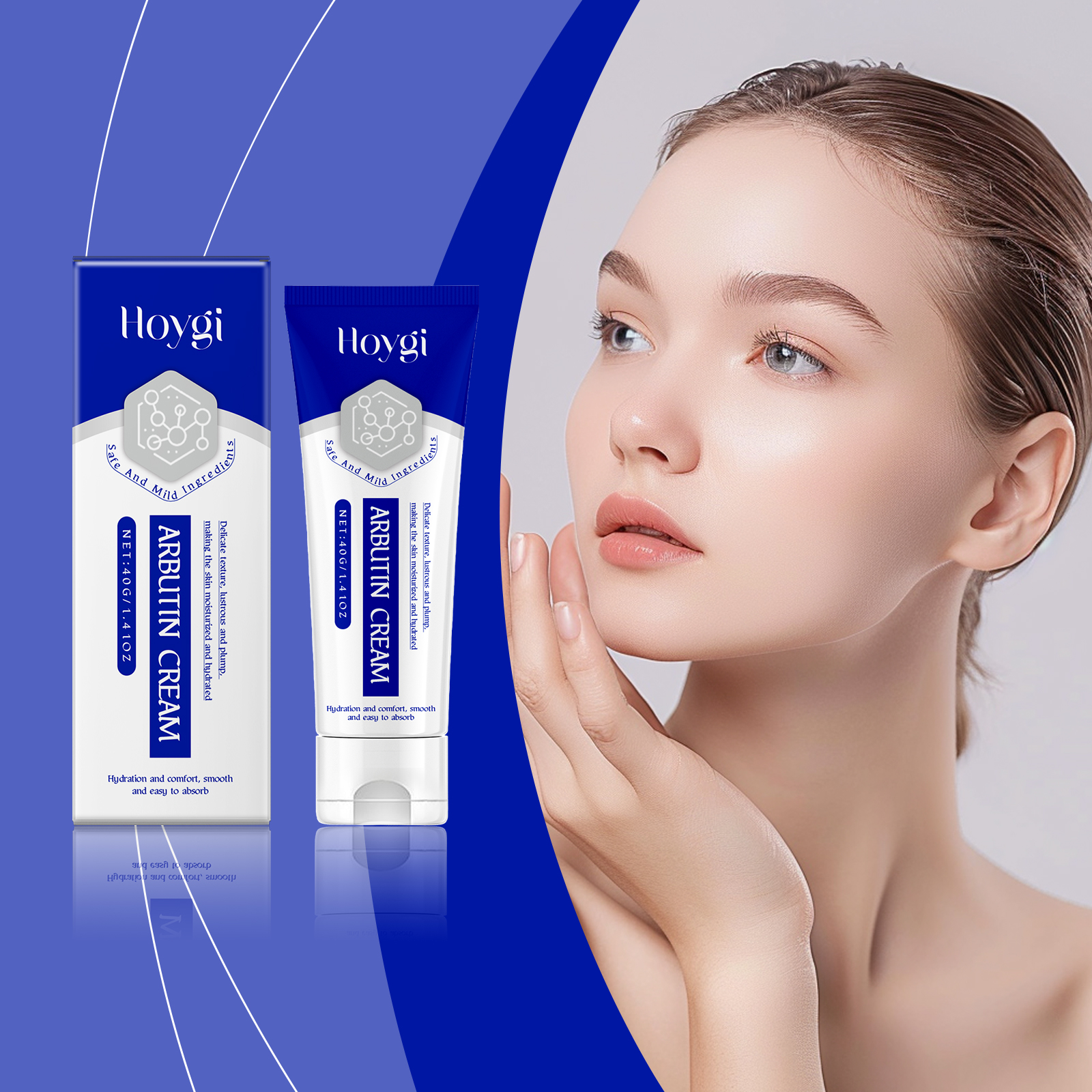 Hoygi Arbutin Cream Moisturizer Facial Skin Care Hydrates Gently And Nourishes Soft And Radiant Skin_voghion.com