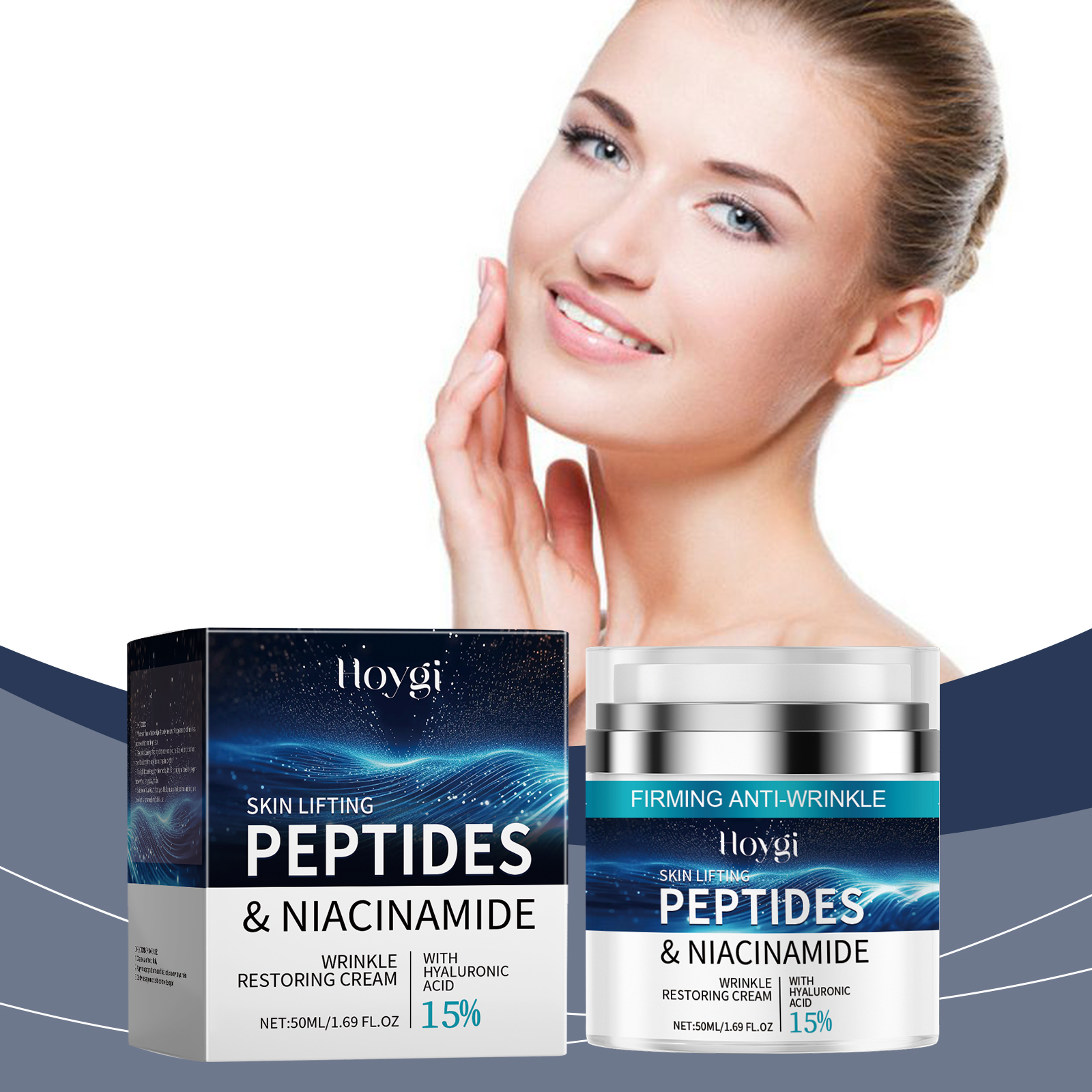 Hoygi Firming Cream Niacinamide Hydrating Firming Elastic Brightening Moisturizing Daily Care Cream_voghion.com