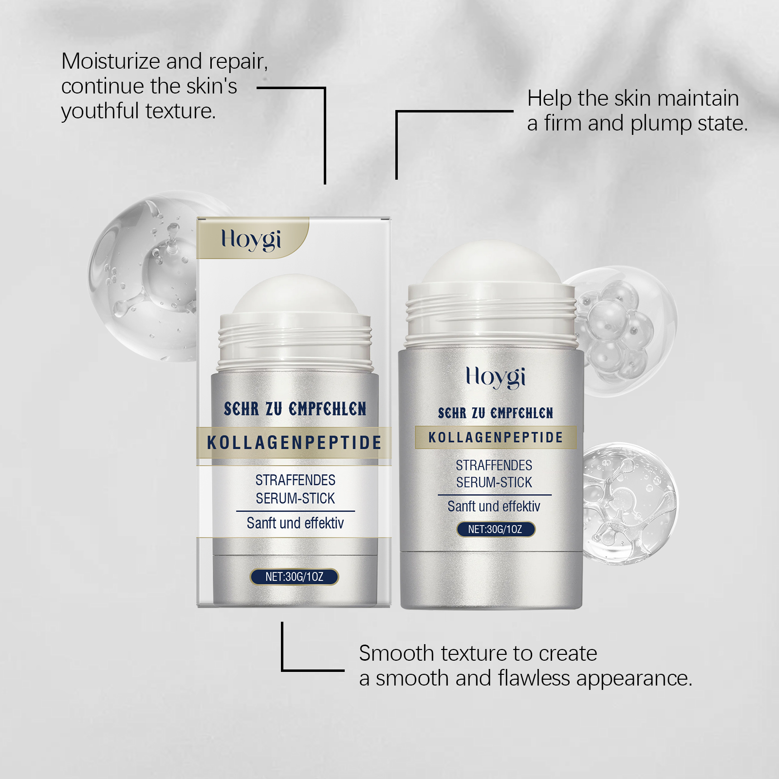 Hoygi Collagen Firming Essence Stick Hydrates, Relaxes, Lifts, Firms And Smoothes Skin For A Long Time_voghion.com