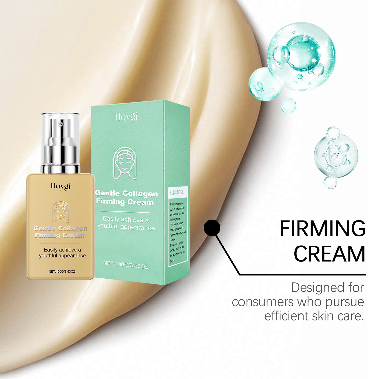 Hoygi Collagen Firming Cream Moisturizing And Moisturizing Skin Care And Brightening Collagen Firming Cream_voghion.com