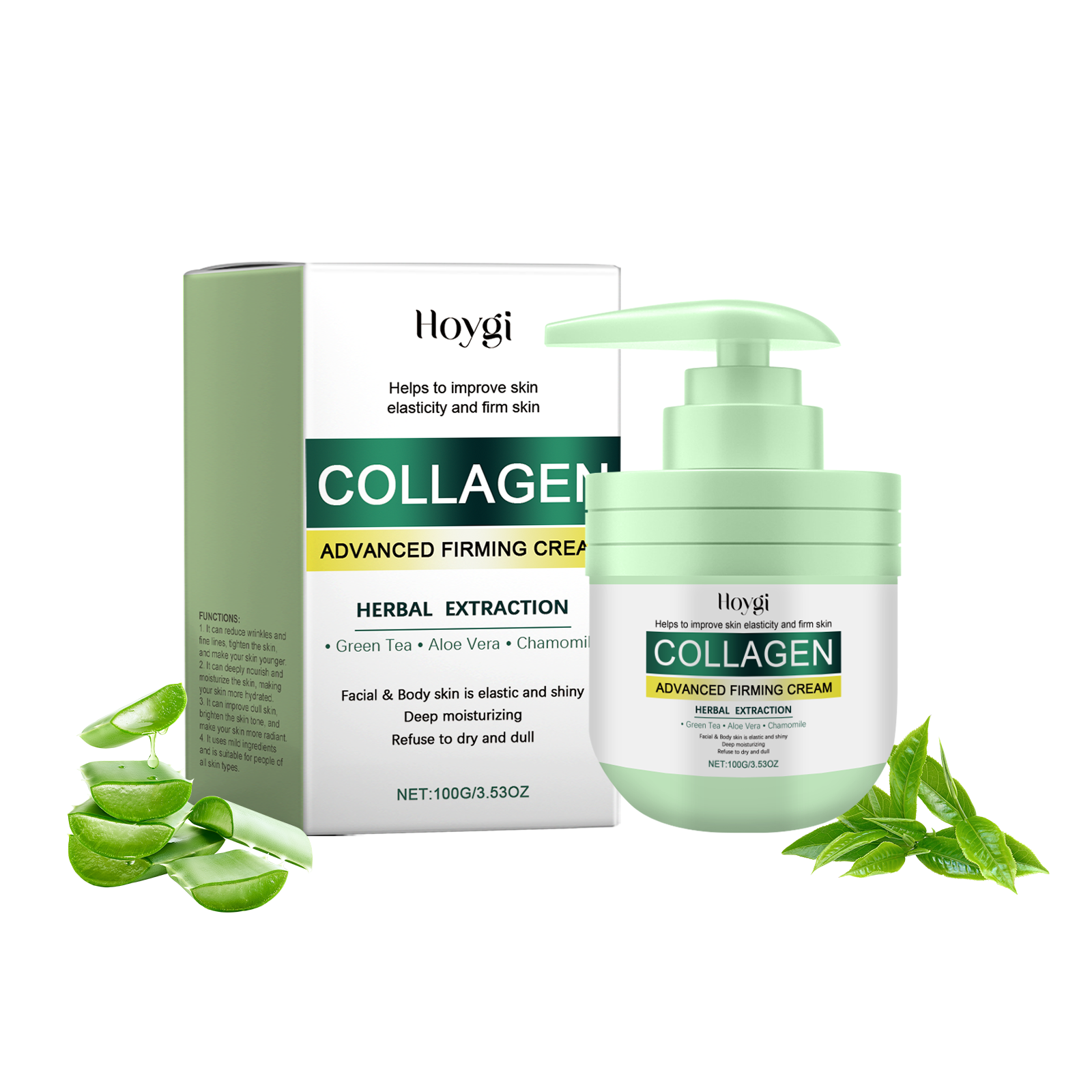 Collagen Body Cream Hydrating Brightening Advanced Firming Cream Herbal Extract