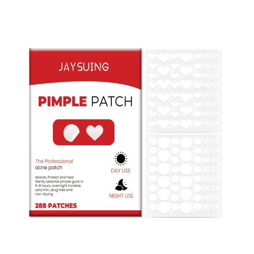 Jaysuing 早晚痘痘遮盖贴 面部皮肤痘痘遮盖缓解护理肌肤粉刺痘肌