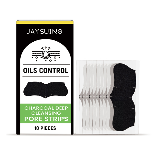 Jaysuing 木炭清洁毛孔鼻贴 清洁鼻部黑头粉刺紧致毛孔护理鼻贴