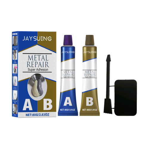 Jaysuing 修补铸工胶80g 盒装铸铁密封胶ab胶防补剂补漏堵漏金属粘合