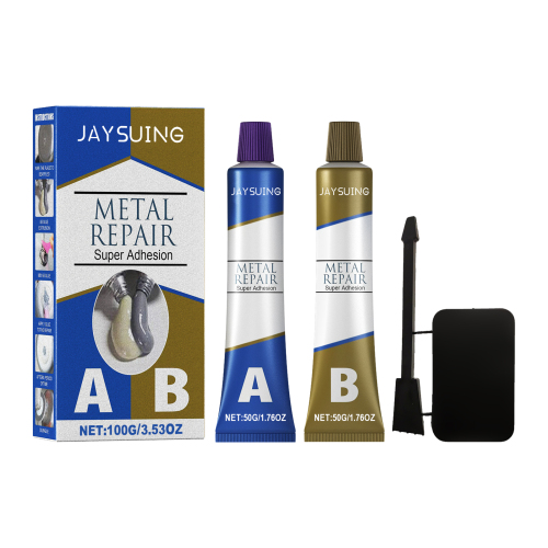 Jaysuing 防水焊接修补胶100g 盒装铸铁密封胶ab胶防补剂补漏堵漏金属粘合