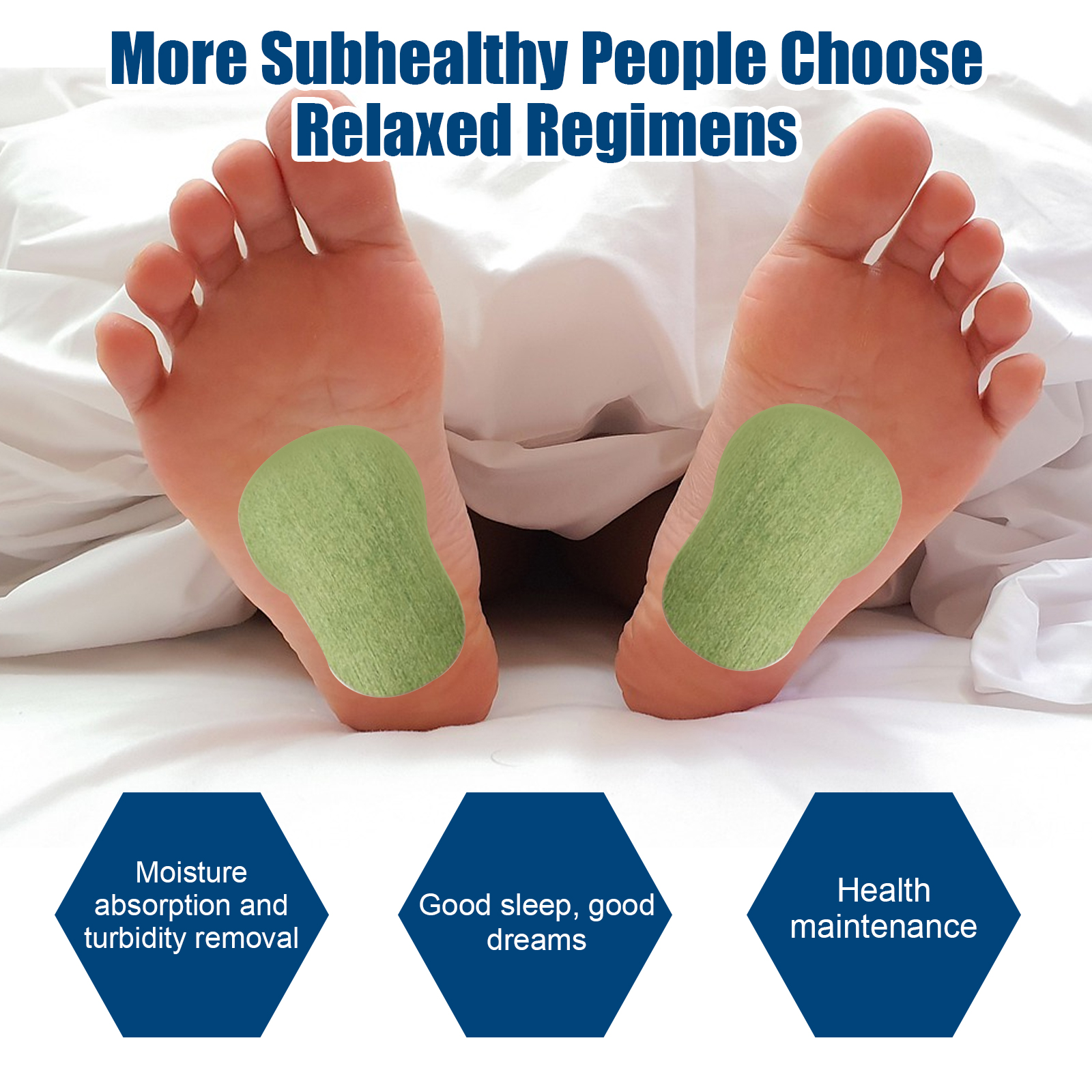 Jaysuing voetpleisters, voetmassage, hydraterend, reinigend, zachte verzorging, draagbare dagelijkse verzorgingspleisters_voghion.com