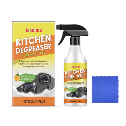 Jakehoe 厨房重油污泡沫清洁剂 家用去重油污厨具家电污渍清洁剂