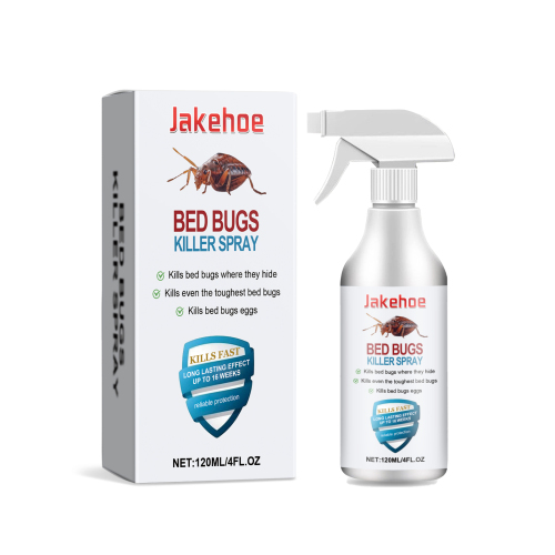 Jakehoe 臭虫杀灭喷雾 杀虫喷雾室内跳蚤棕色狗蜱臭虫衣蛾杀虫剂