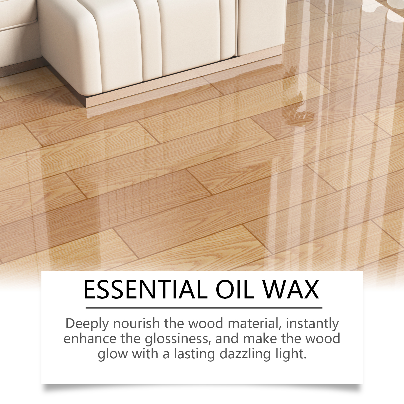 Jakehoe Wood Polishing Beeswax Spray Curing Furniture Polishing Color Protection Nourishing Anti-Cracking Wood Spray_voghion.com