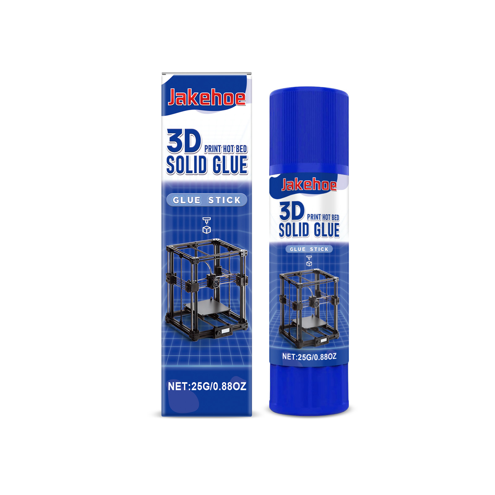 Versatile 3D Printer Glue Stick for Heated Bed Easy to Clean Multiple Filaments