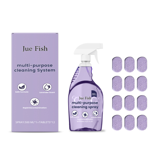 Jue Fish 多用途去污清洁剂 轻松清洁厨房灶台厨具油垢污渍多效清洁剂