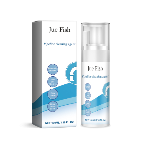 Jue-Fish 管道清洁泡沫喷雾 家用厨房浴室强力管道疏通维护清洁