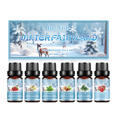 Jue-Fish 冬季香薰油套装 加湿器香氛精油清新空气冬季室内保暖