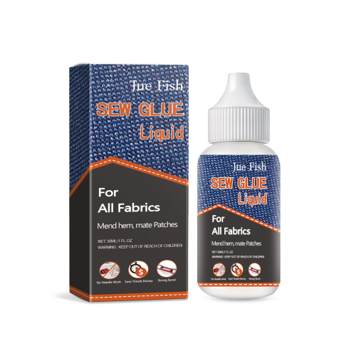Jue-Fish 衣物修补胶 布料胶水针线衣服缝补胶水可水洗熨烫粘接胶