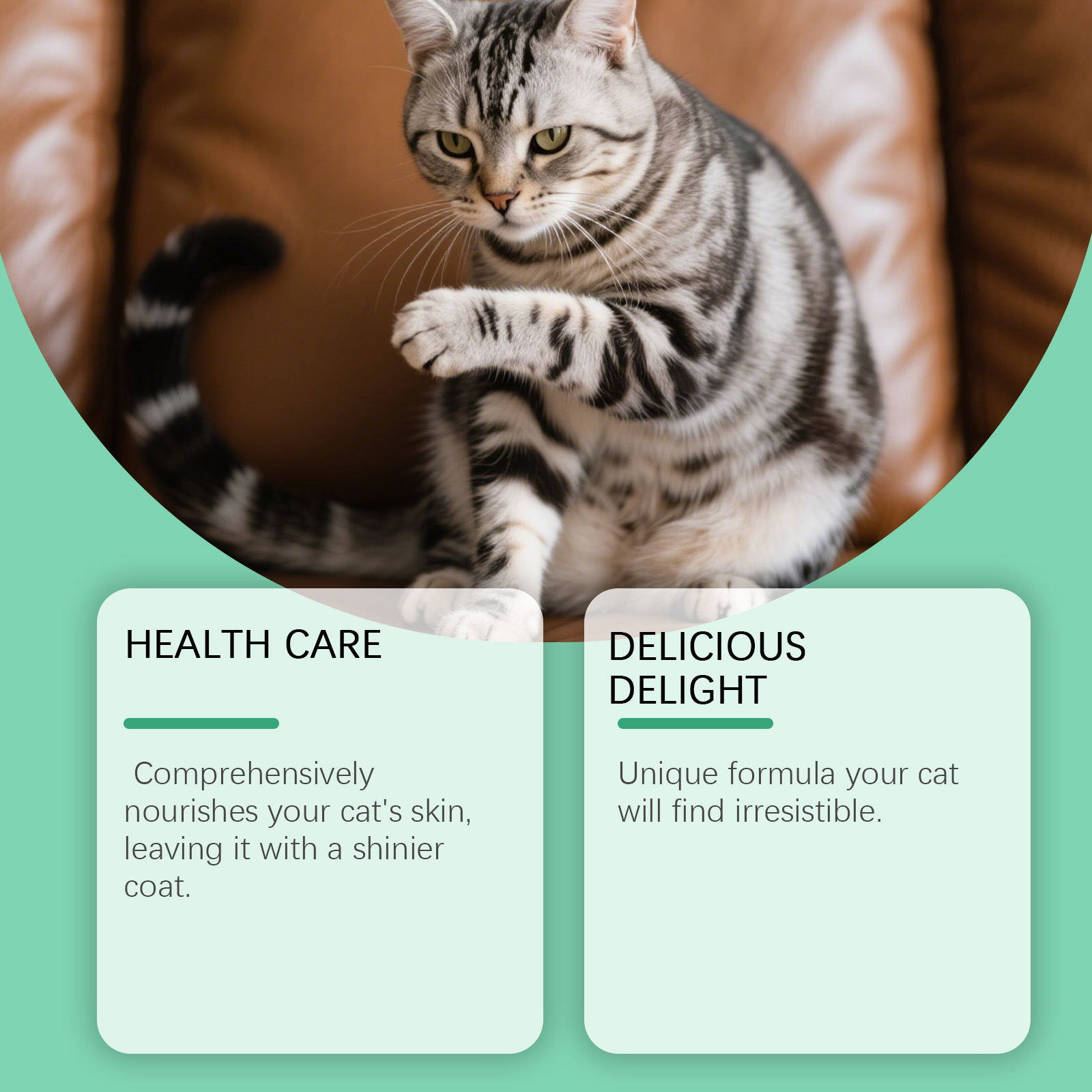 Cat Chewable Tablets For Glossy Fur And Daily Pet Skin Support_voghion.com