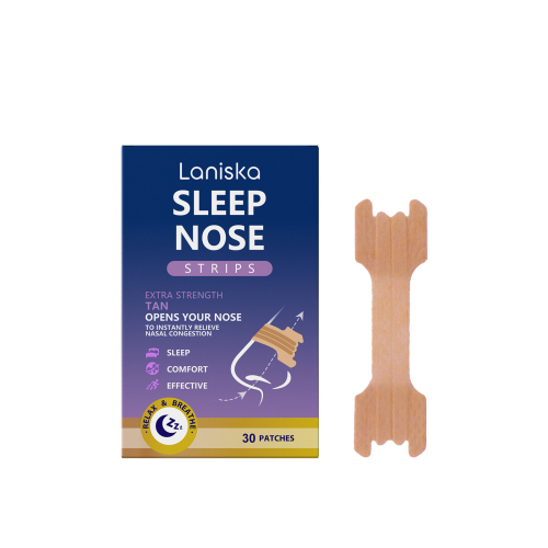 Laniska 睡眠鼻贴 夜间缓解打鼾睡眠舒畅享受宁静夜晚睡眠贴