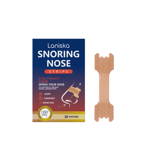 Laniska 止鼾鼻贴 减少打鼾防打呼噜提升舒适睡眠夜晚休息睡眠贴