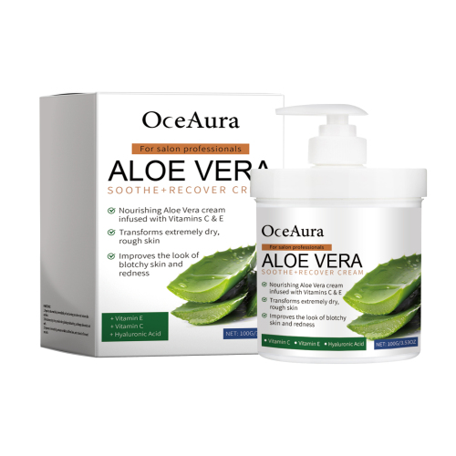 OceAura 芦荟晒后修护霜 滋养肌肤保湿多效合一保湿晒后修护霜
