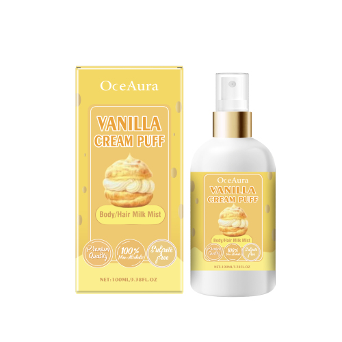 OceAura 身体滋润喷雾（香草泡芙） 保湿滋润清爽全身头发适用护理喷雾