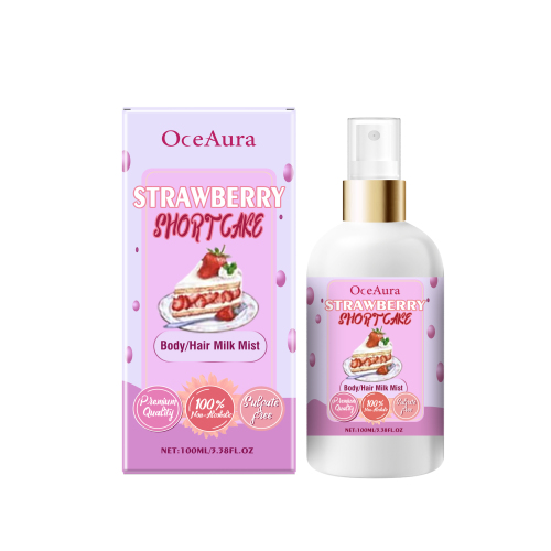 OceAura 身体滋润喷雾（草莓蛋糕） 保湿滋润清爽全身头发适用护理喷雾
