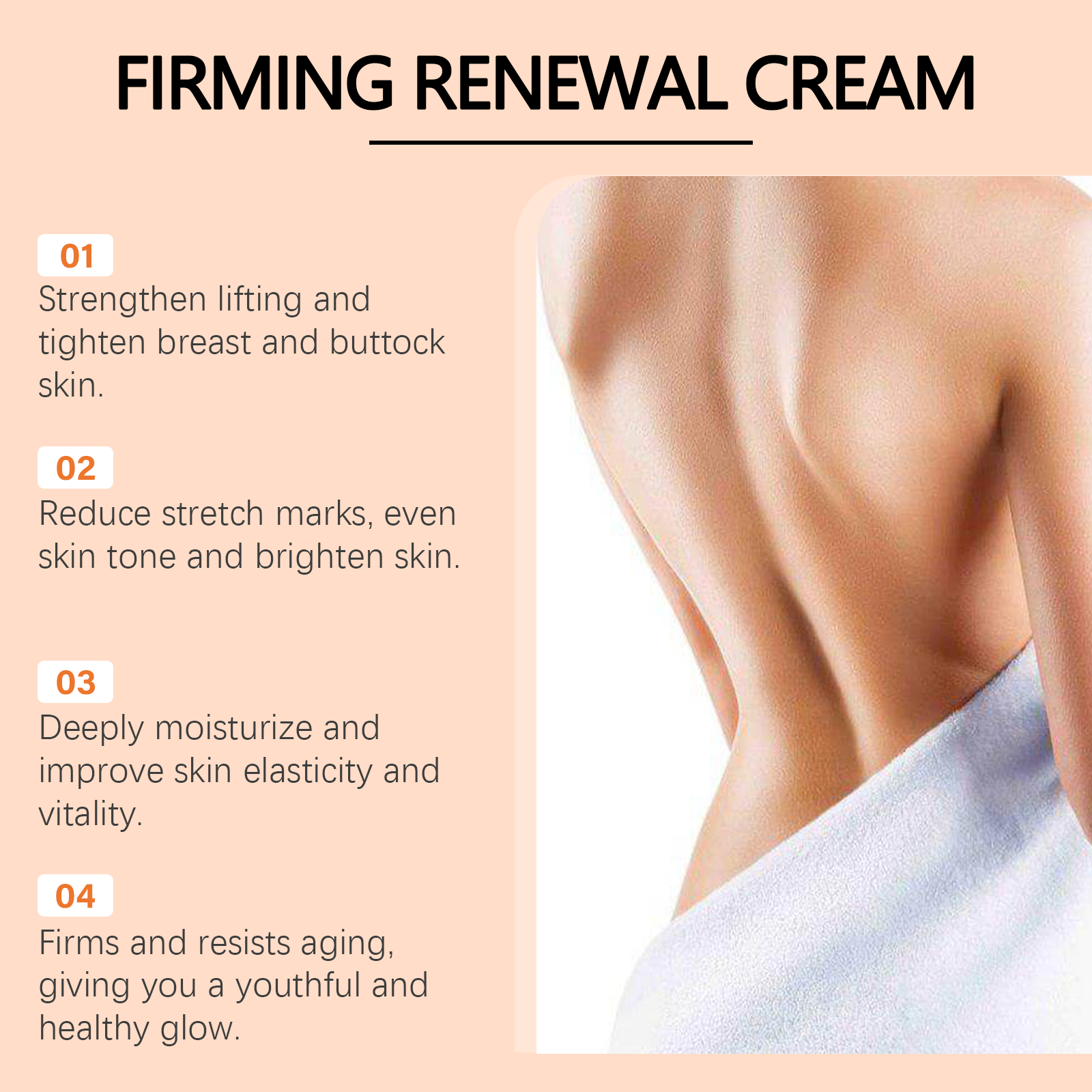 OceAura Firming Body Cream Hydrates And Nourishes Skin With Radiant, Elastic And Refreshing Moisturizing Care Moisturizer_voghion.com