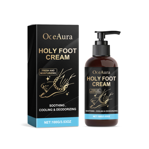 OceAura 保湿足霜 清新滋润脚后跟按摩足部呵护肌肤足部护理霜
