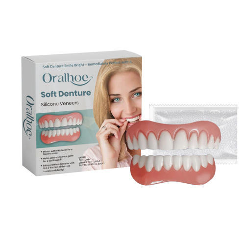 Oralhoe 修饰牙齿牙缝假牙套 美观牙齿牙套修饰牙齿牙缝补齐套件
