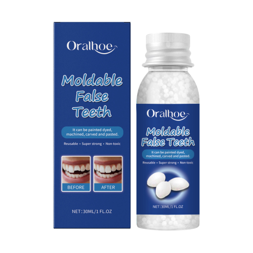 Oralhoe 固体牙胶 修饰牙齿临时补牙洞补牙胶假牙牙缝补齐牙胶