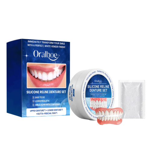 Oralhoe 义齿假牙套装 提升笑容美观度舒适材质假牙牙齿美容套